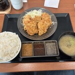 からやま - からやま定食(５個)　大盛り　902円