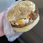 ナユタベーカリー - ハンバーグサンド