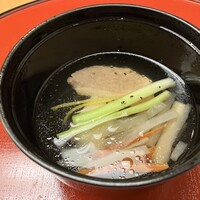 日本料理 隨縁亭 ホテルモントレ仙台 - 鴨の沢煮椀