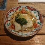 創和堂 - つきだし(ごま豆腐？)
