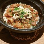 創和堂 - カレイの煮付けと炙り白子の炊き込みご飯