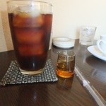 輪茶館 - トラジャ　オンザロック　６５０円　【　２０１３年１２月　】