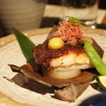 四季茶房八夢 - 太刀魚の塩麹漬け　扑葉味噌焼