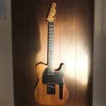 輪茶館 - 店内　７　壁に　【　２０１３年１２月　】