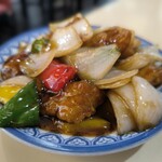 中国料理 絹路 - セットの酢豚