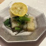 Sushi Wa Nogi - 秩父横瀬産天然クレソン浸しと子持ち昆布