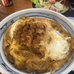 Yabusoba - かつ丼セット+蕎麦大盛 かつ丼