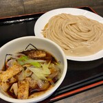 自家製うどん うどきち - 肉汁うどん並1050円＋ウルトラもち麺110円