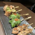 Sumibi Yakitori To Hakata Meibutsu Yasai Makikushi Yakinshai - 