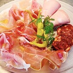 Assorted Prosciutto and salami (for 2 people)