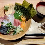 うみからそらへ - 海鮮丼定食  1200円