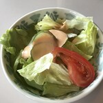 ko-hi-haususambankan - セットメニューのサラダ
