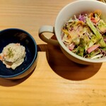 うみからそらへ - サラダと小鉢