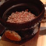 神保町 傳 - イヤーマフ付の外子と内子の炊きこみご飯