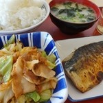 山口小郡食堂 - 本日の組合せ：567円(※クーポン併用でライス無料)