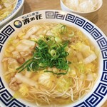 タンメン食堂 波の花 - 料理写真:タンメン白+ライスセット