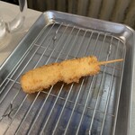 Kushikatsu Tanaka - 酔っ払って撮影できたのはイカのみ。