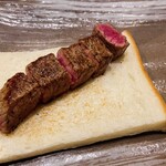 鉄板焼ステーキ 一ッ葉ミヤチク - 