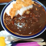宝福 - カツのっけハヤシライス700円