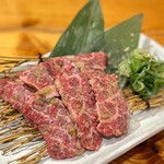 Yuzu pepper skirt steak