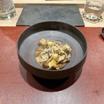 パルコ フィエラ - 天然あわび＆名残のきのこ（まいたけ、畑しめじなど）のパニッシャ