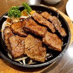 レストラン ジロー - 料理写真:のしろ牛ジュージュー焼肉(ショウガ醤油)