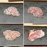 パルコ フィエラ - サラミナポレターナ、サラミフェリーノ、サドルバックのサラミ、カポコッロ