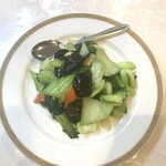 翡翠楼 - 青梗菜の炒め