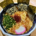 うどん 有田 - うまから玉子とじうどん　大盛り