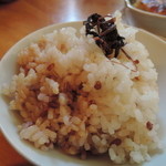 栃の実 - 雑穀米と玄米のハーフ＆ハーフ