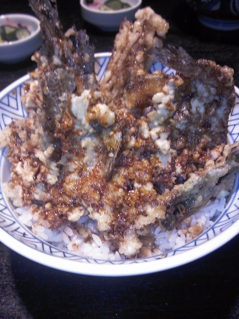 ハゼ天丼をいただきました By Smooth あみ熊 あみくま 浜松町 天ぷら 食べログ
