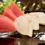 分店　なかむら食堂 - スズキ　マグロ刺身