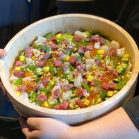 #肉といえば松田 奈良本店 - 大和牛ヘレと海鮮のちらし寿司