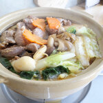 中華ダイニング SCENT - ラム肉のきのこ鍋