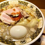 すごい煮干ラーメン凪 - 味玉煮干ラーメン（中）