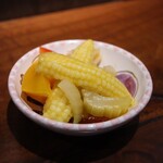 Bancarella Gioia - ■自家製ピクルス　¥580
                           酸っぱ美味しさがクセになる