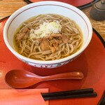 Soba Shibuya - 肉そば（温）