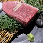 炭火焼肉 牛仁 - 近江牛　イチボ