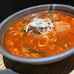 炭火焼肉 牛仁 - カルビクッパ