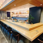 Sushi To Sake Nakaniwa - 店内(カウンター)