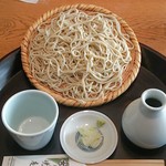 箱根暁庵 - ざる蕎麦(900円、追加は700円)