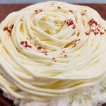 こひる庵 - 紅白を想出させるようなコントラストが可愛いらしい♡