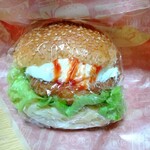 ブーランジェリー カワ - エビカツバーガー税別３８０円