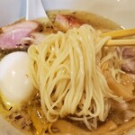 開運橋通 ふじ原 - 麺アップ