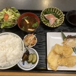 海鮮食堂 うを亀 - 本日の昼定食