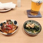 Aoiribero - お野菜のトマト煮込み・イカと青菜のインツミー丿