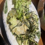 鉄板肉焼 まつもと本店 - チョレギサラダ