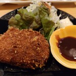 糀素弓 - あじ豚メンチカツ