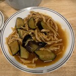 昇龍 - 肉とナスの辛子煮