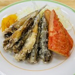 中郷サービスエリア（下り線）フードコート - 料理写真:メヒカリ定食¥1,200